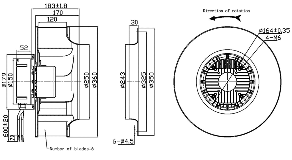 ECNITY 355mm EC centrifugal fans for Condensing Units – Ecnity
